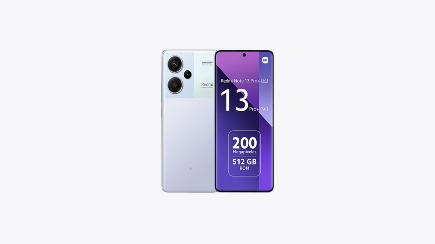 Xiaomi Redmi Note 13 Pro+ 5G | Smartphone | 5G | Android-512 GB-Aurora Purple-Touch-US