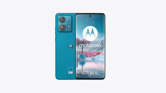 Motorola Edge 40 Neo | Smartphone (Android OS) | Android | 256 GB-Caneel Bay-Touch-XT2307-1