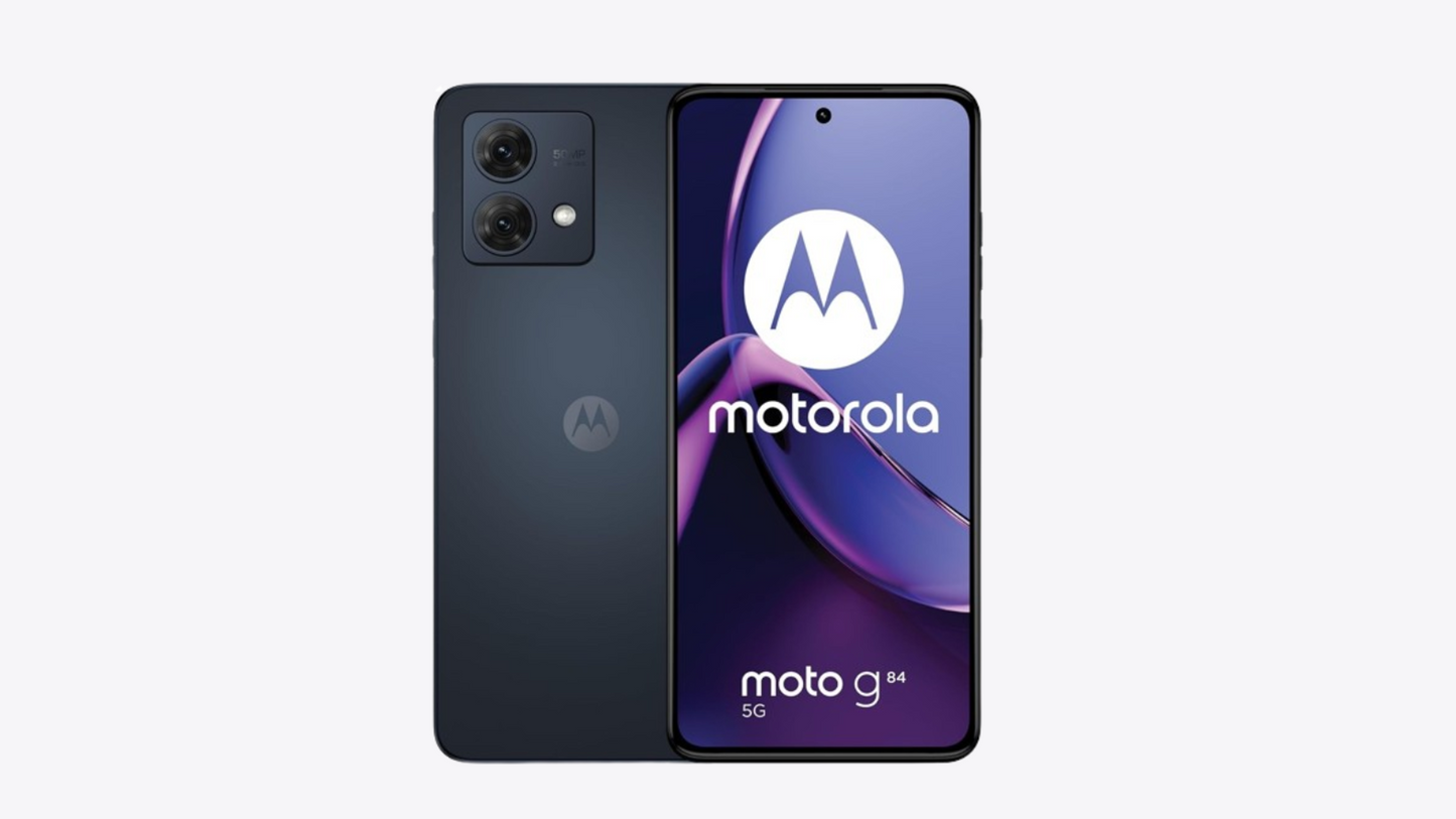 Motorola G84 | Smartphone (Android OS) | 5G | Android-256 GB-Outer Space-Touch-XT2347-1